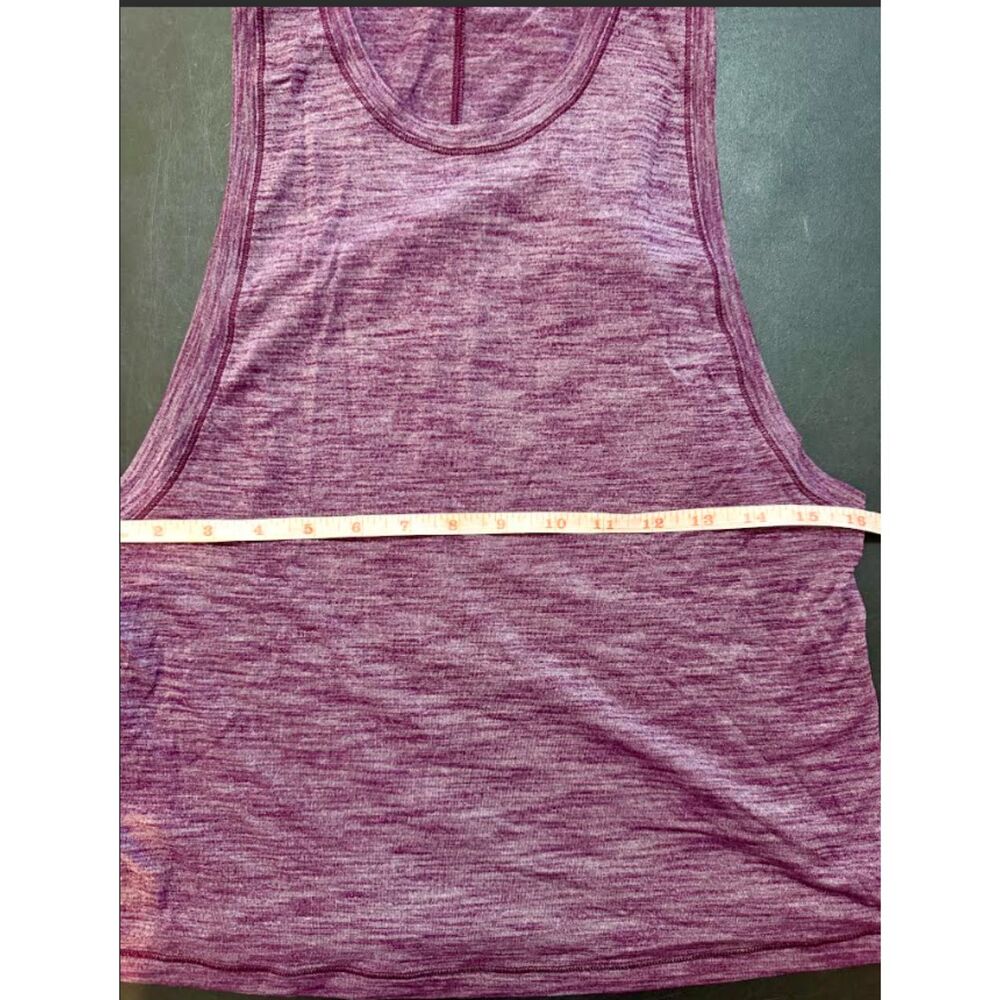 Lululemon Cardio Squad Tank ll Heathered Plum fits as small